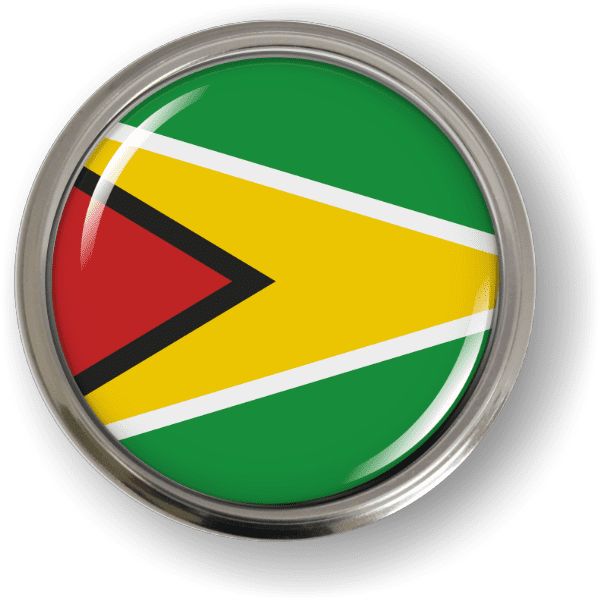 Guyana - Flag - Country Emblem